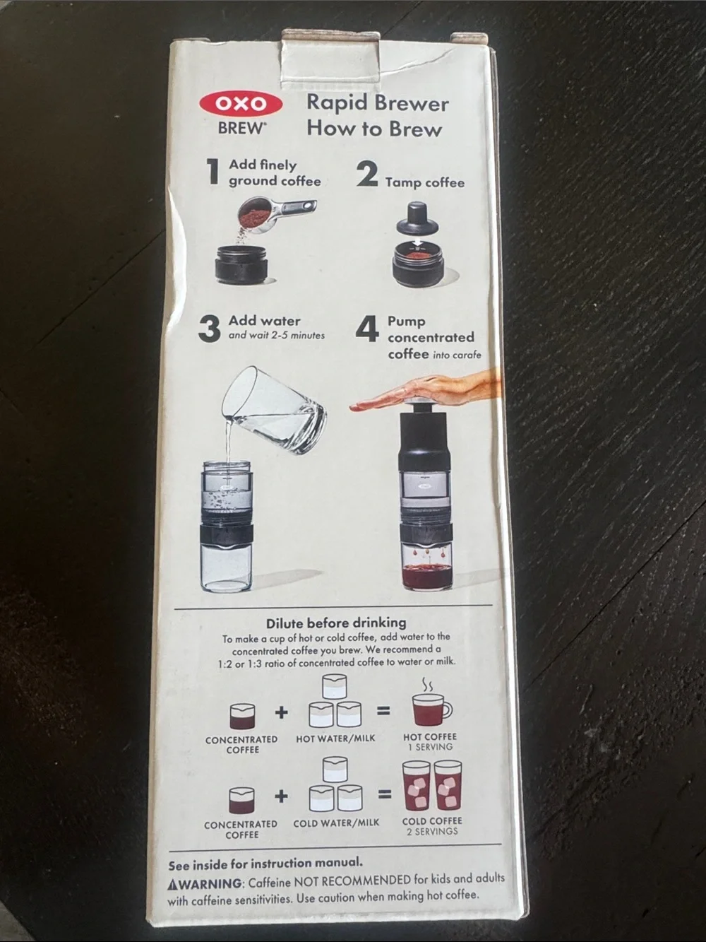 OXO Rapid Brewer - New in Box!